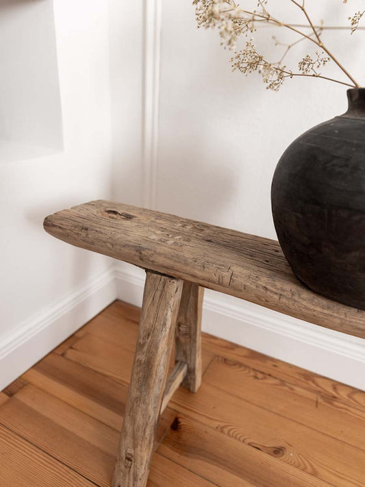 rustic bench elmood
