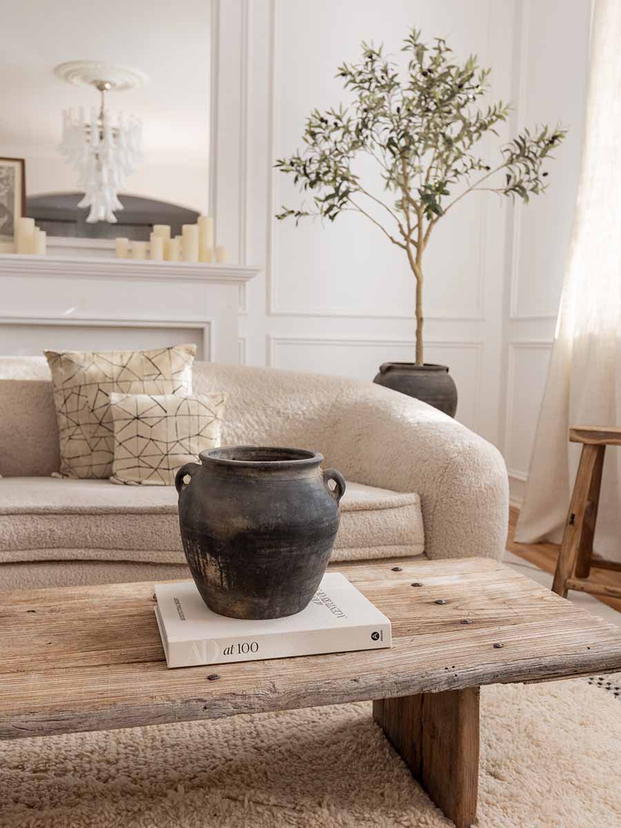 antiker tontopf primitiv pot rustic vessel