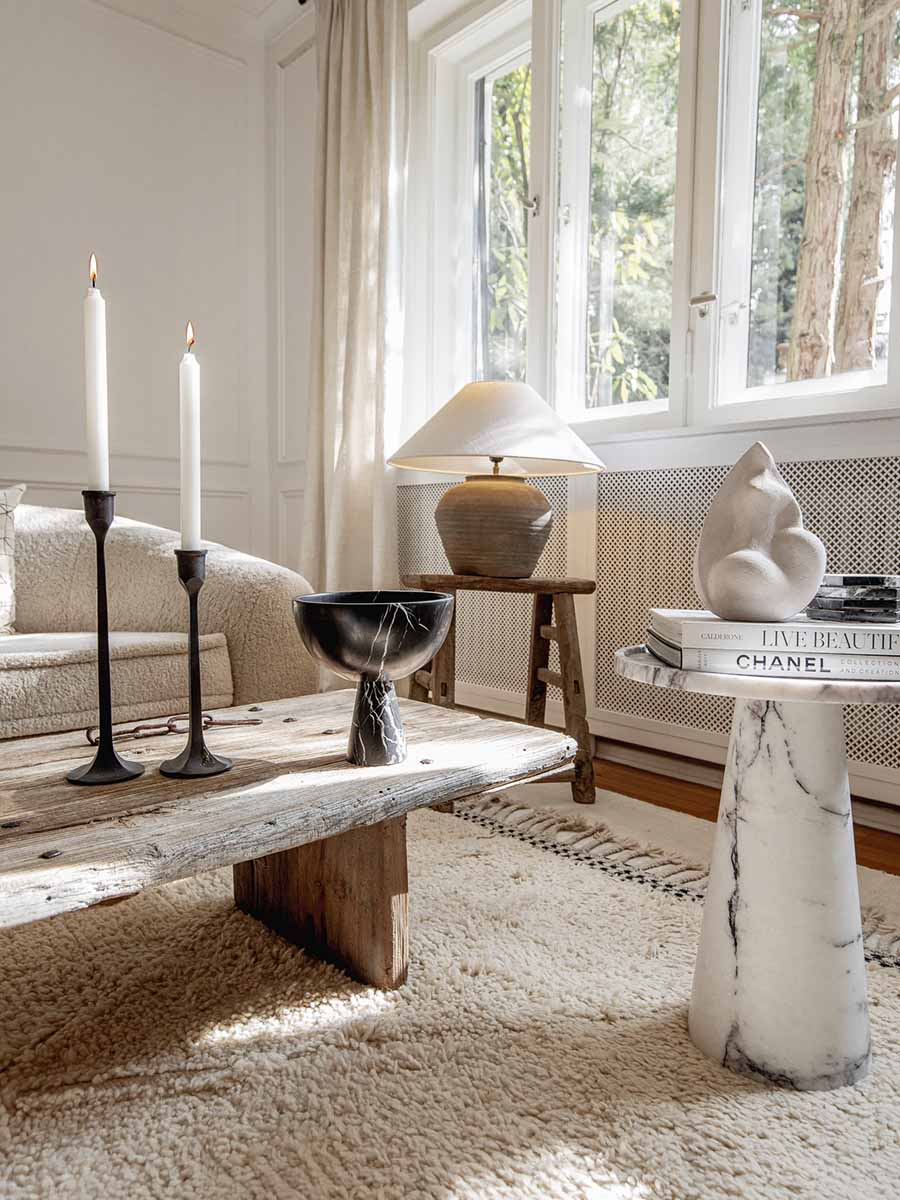 marble pedestal bowl