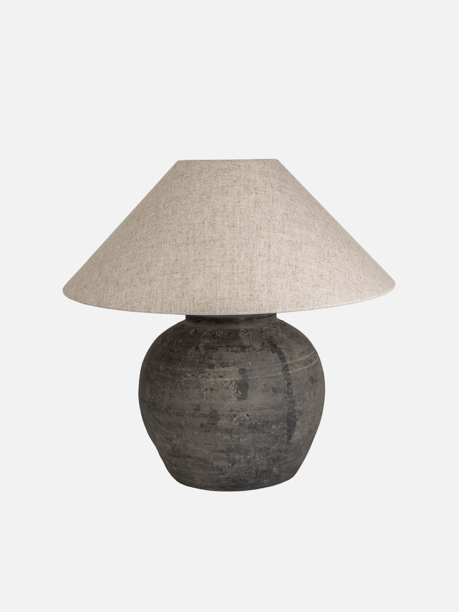 Antique Pot Table Lamp