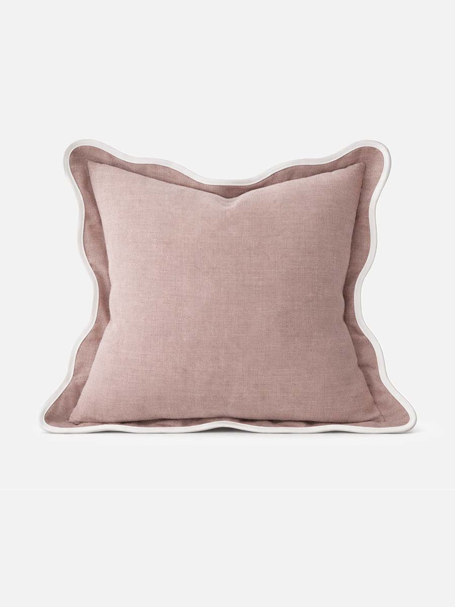 Kissen Louise altrosa 45 x 45 – Katie Fischer