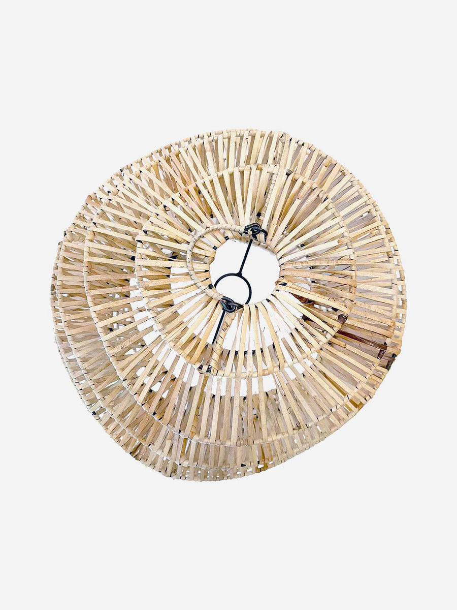 Rattan ceiling pendant Luna
