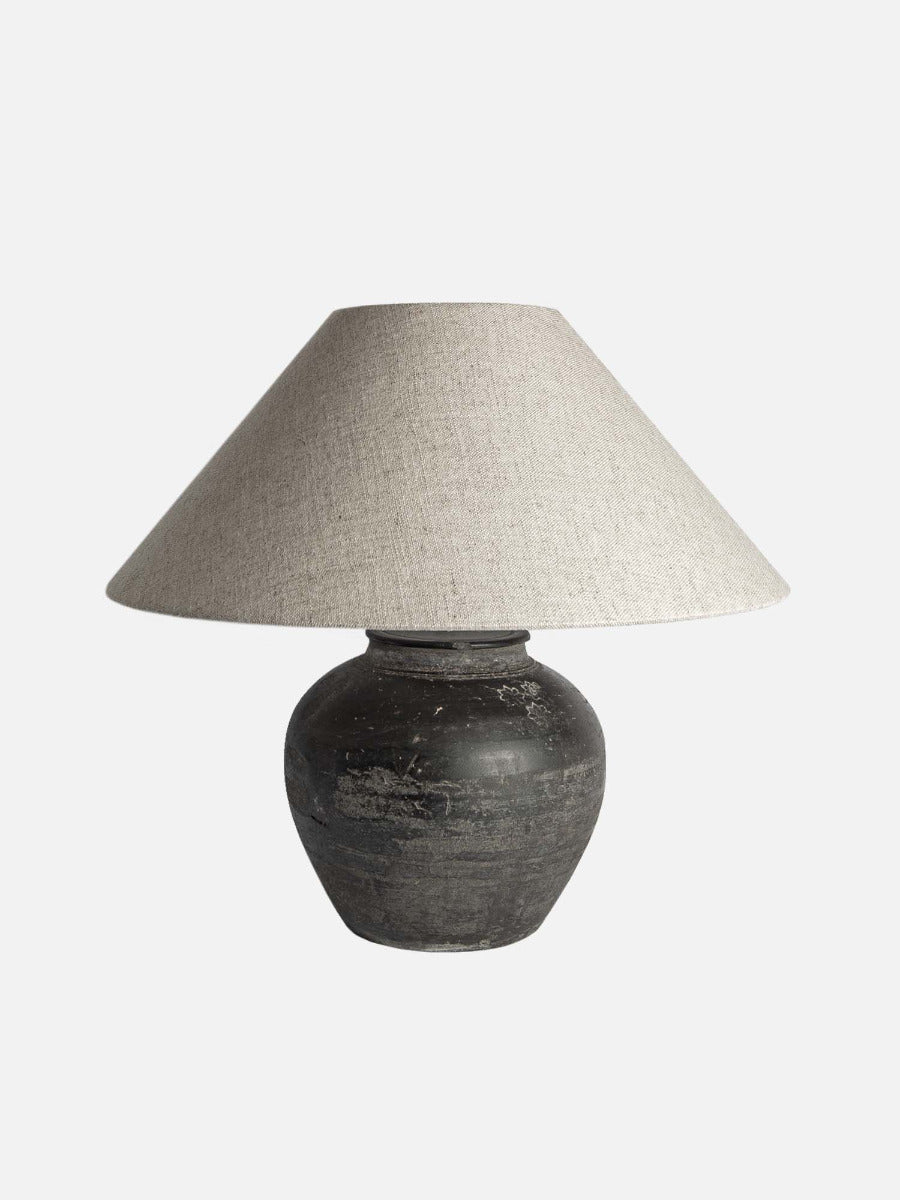 Antique Pot Table Lamp