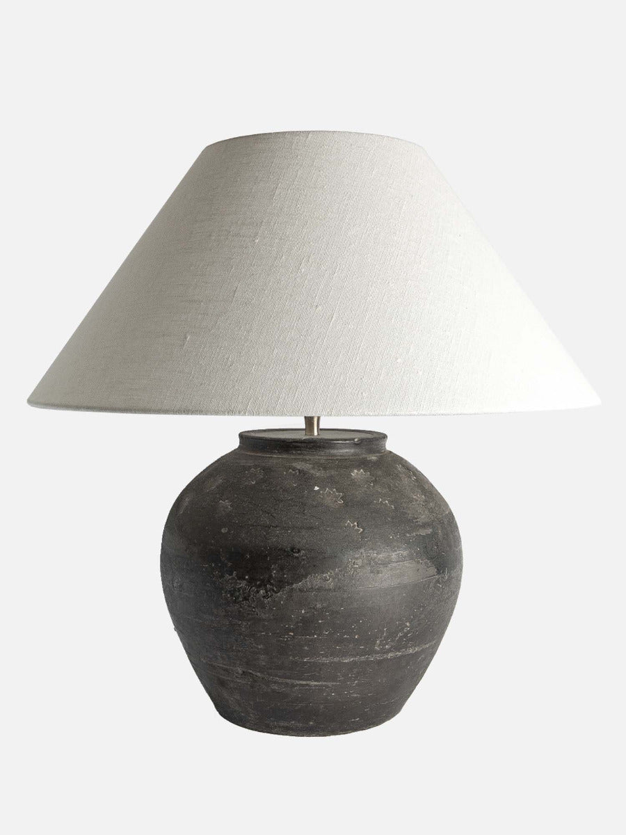 Antique Pot Table Lamp