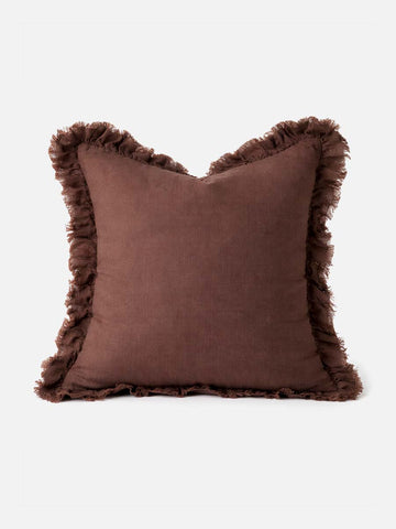 Juliet Cushion Dark Brown 45 × 45