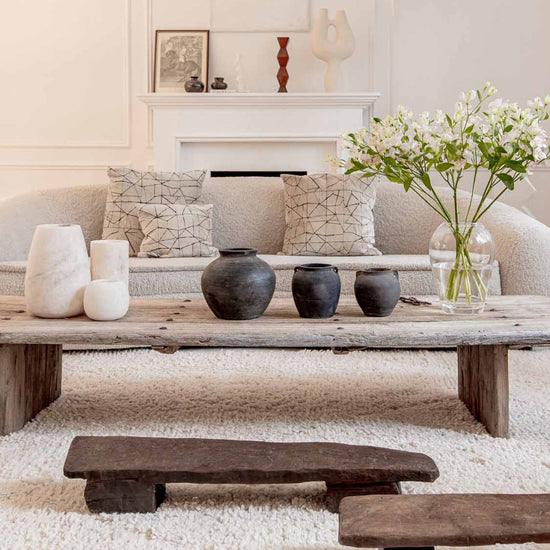 long gurage stool table tisch hocker