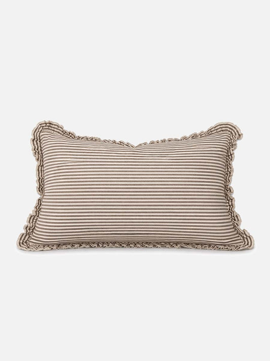 Cojín Celine Marrón Oscuro