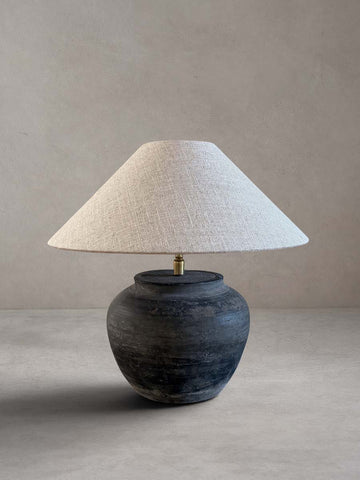 Antique Pot Table Lamp