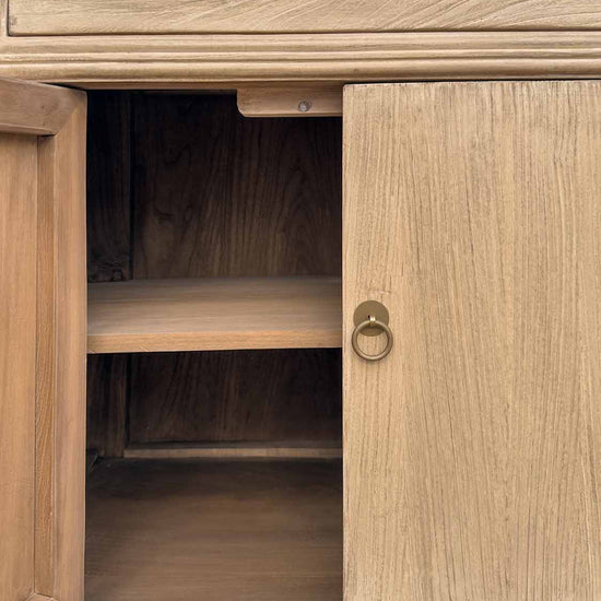 Sideboard Kommode aus Naturholz massiv Schubladen