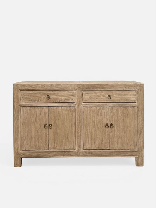 Sideboard Kommode aus Naturholz massiv Schubladen