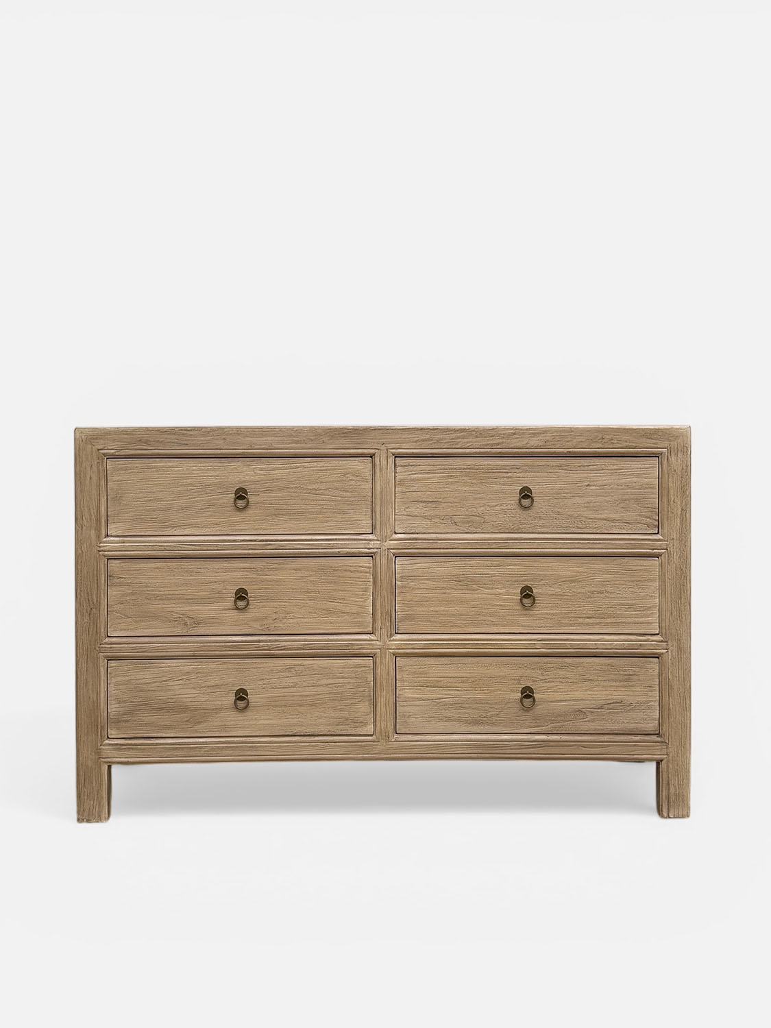 Sideboard Kommode aus Naturholz massiv Schubladen
