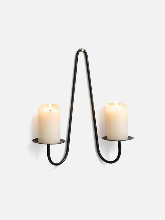 wandkerzenleuchter eisen