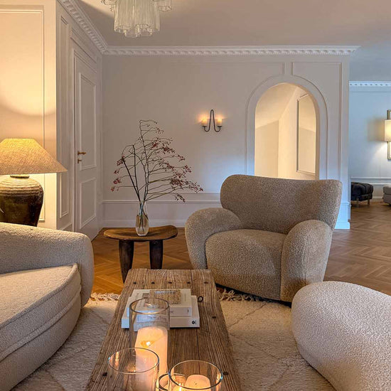 Sophia Glasvase, Windlicht Hurricane Candle Holder Glass