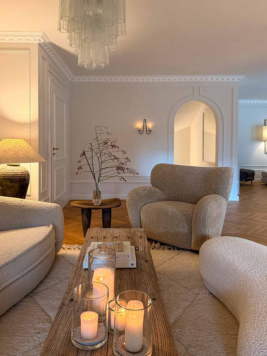 Sophia Glasvase, Windlicht Hurricane Candle Holder Glass