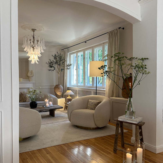 Sophia Glasvase, Windlicht Hurricane Candle Holder Glass