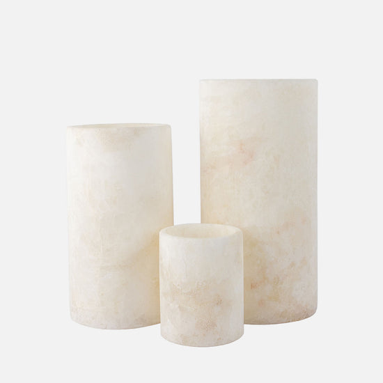 Alabaster Kerzenhalter aus Ägypten
