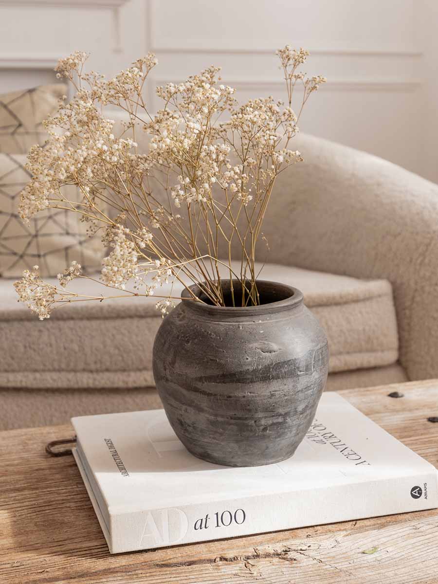 antiker tontopf primitiv pot rustic vessel