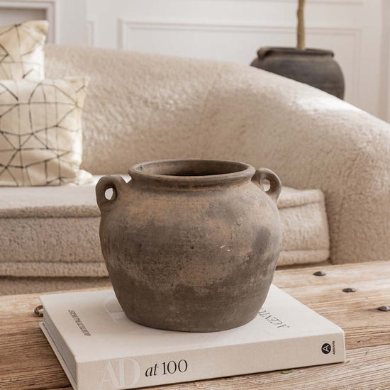 antiker tontopf primitiv pot rustic vessel 