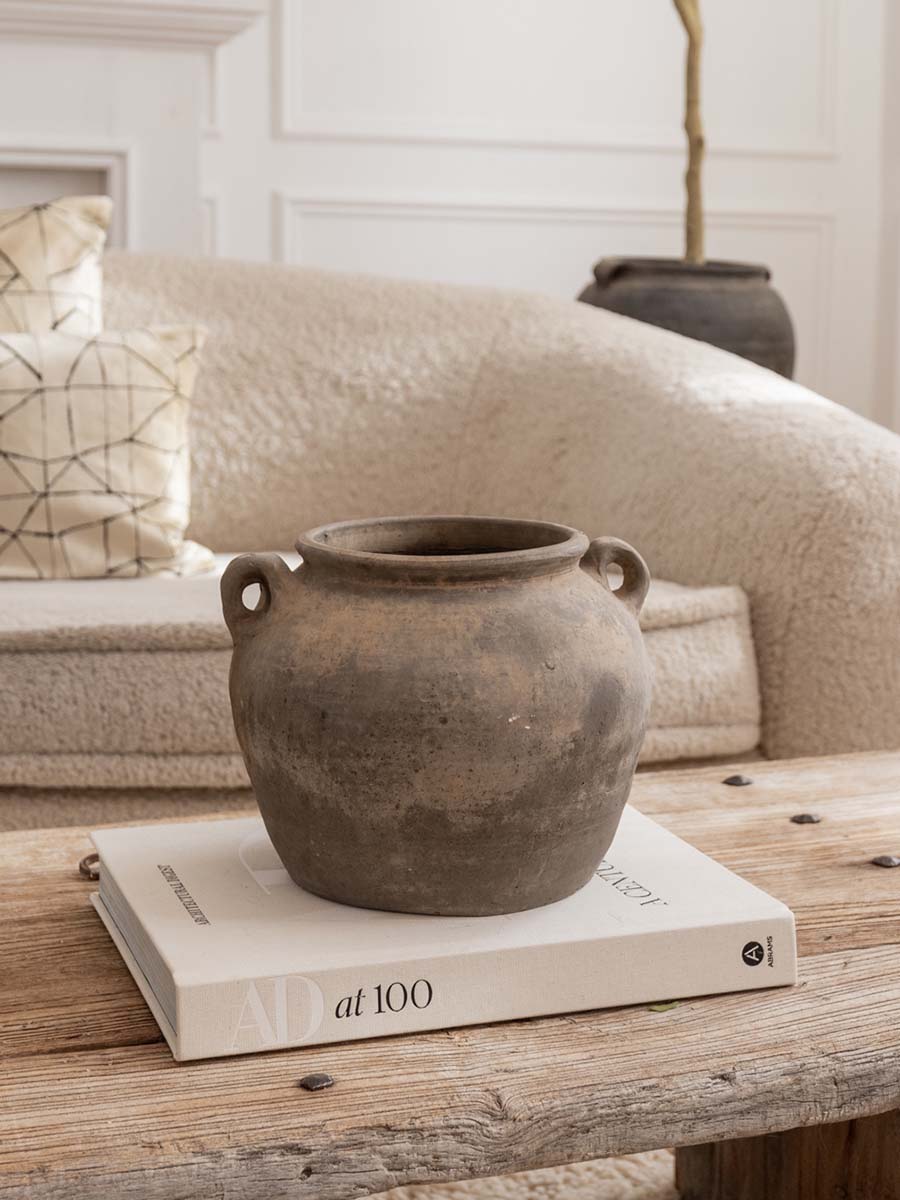 antiker tontopf primitiv pot rustic vessel 