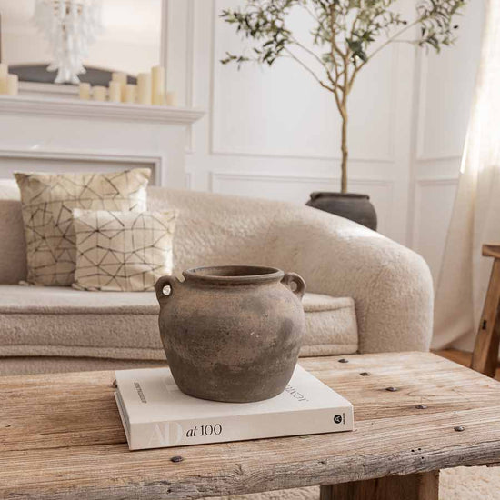 antiker tontopf primitiv pot rustic vessel 