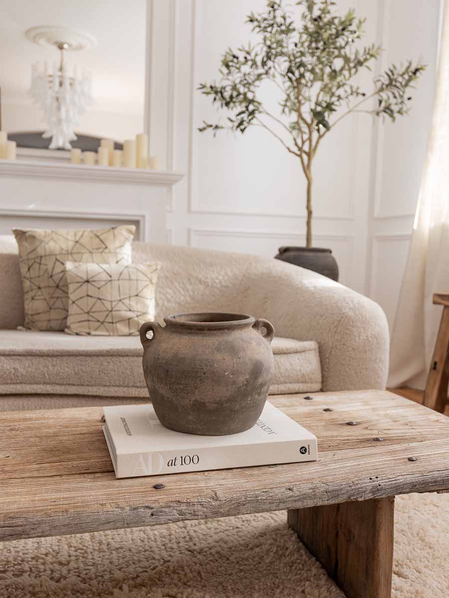 antiker tontopf primitiv pot rustic vessel 