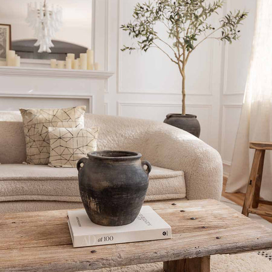 antiker tontopf primitiv pot rustic vessel 