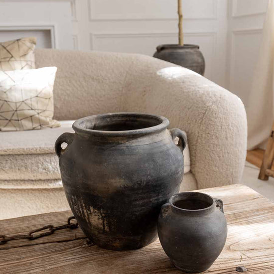 antiker tontopf primitiv pot rustic vessel 