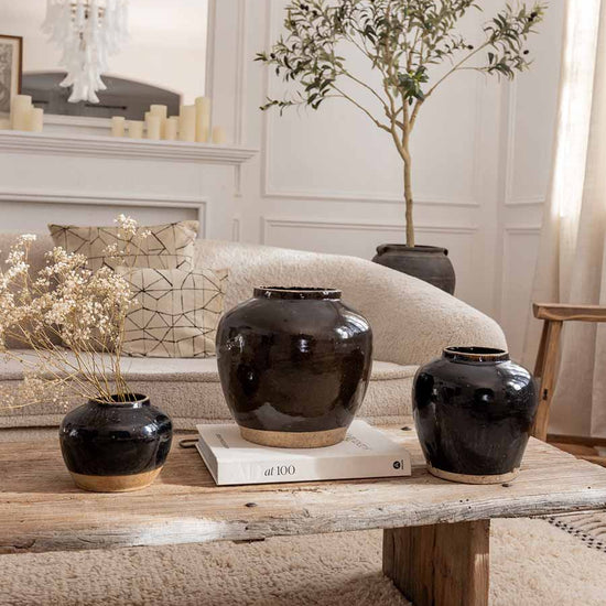 antiker tontopf primitiv pot rustic vessel