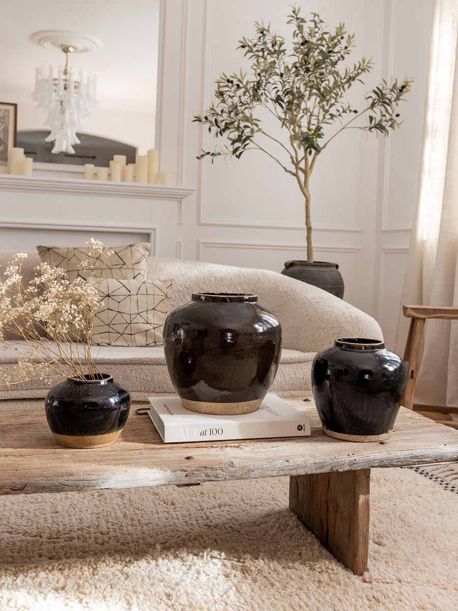 antiker tontopf primitiv pot rustic vessel
