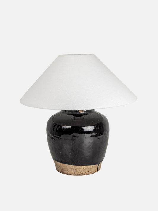 Antique Pot Table Lamp