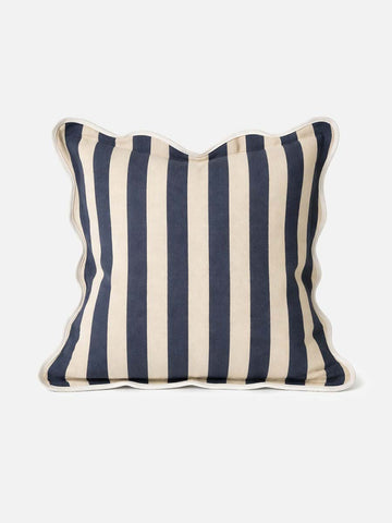 Louise Cushion Blue Striped 45 × 45