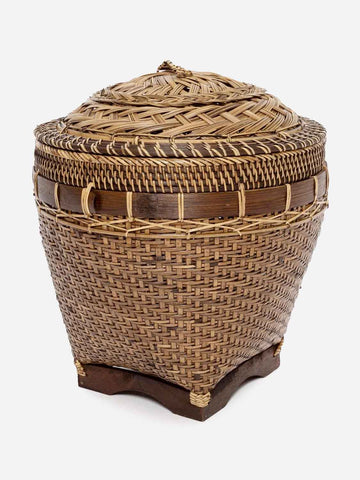 Basket Alais made of rattan