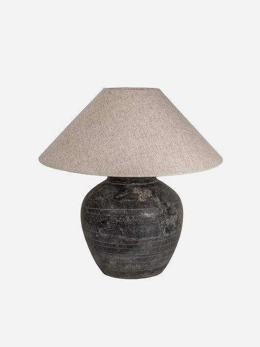 Antique Pot Table Lamp