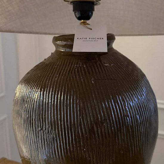 Lampe antik rustikal