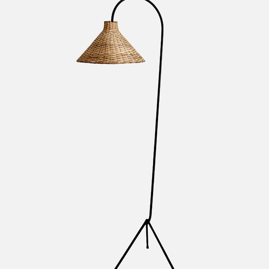  Floor Lamp Clara  Rattan Wicker 