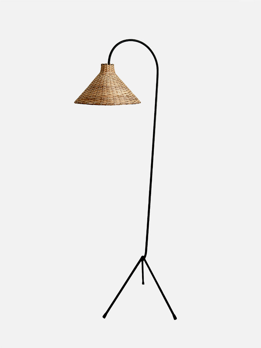  Floor Lamp Clara  Rattan Wicker 