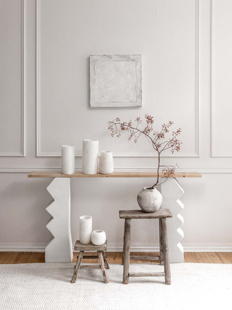 rustikaler hocker