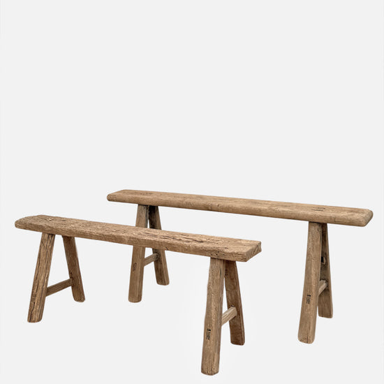 Skinny bench vintage holzbank
