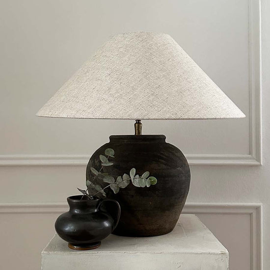 Antique Pot Table Lamp rustikale Lampe