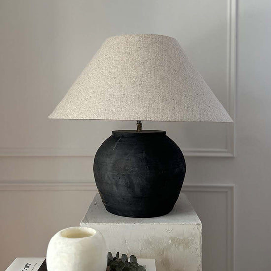 Antique Pot Table Lamp rustikale Lampe