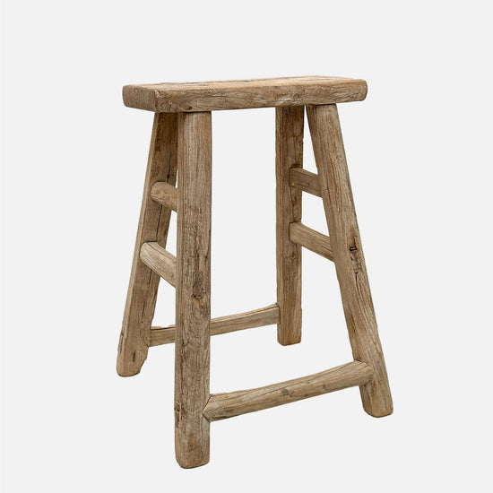 holz hocker primitiv vintage antik wabisabi rustikal 