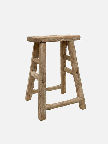 holz hocker primitiv vintage antik wabisabi rustikal 