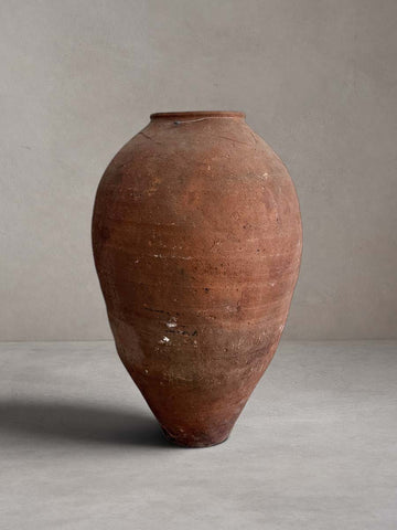 Antique Terracotta Vase from Anatolia, c. 1800