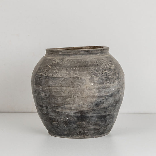 antique pot wabi-sabi  large