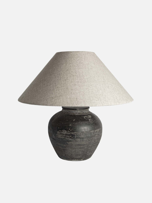 Antique Pot Table Lamp