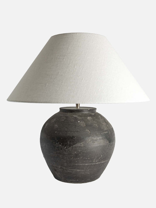 Antique Pot Table Lamp