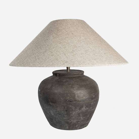 Antique Pot Table Lamp 