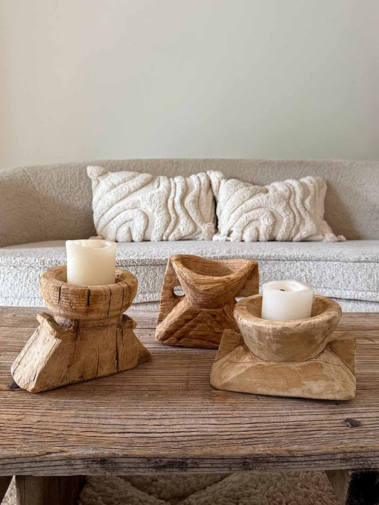 Vintage Kerzenhalter Seeder