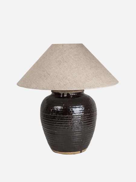 Antique Pot Table Lamps