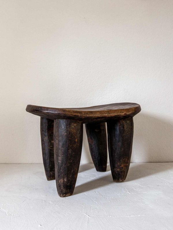 Exceptional stool, handmade in Mali. Senufo stools 
